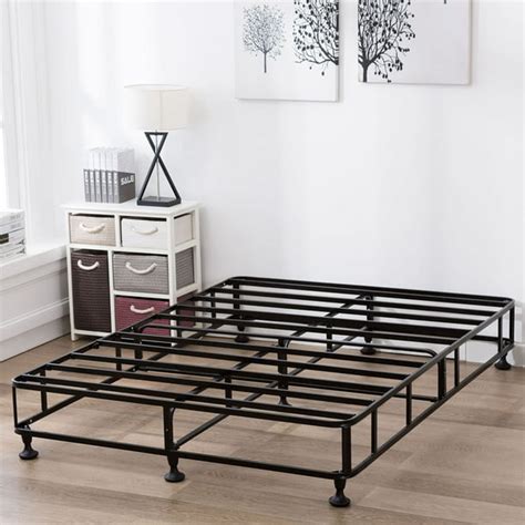 best metal bed frames for box apring qnd mqttress|metal bed frames reviews.